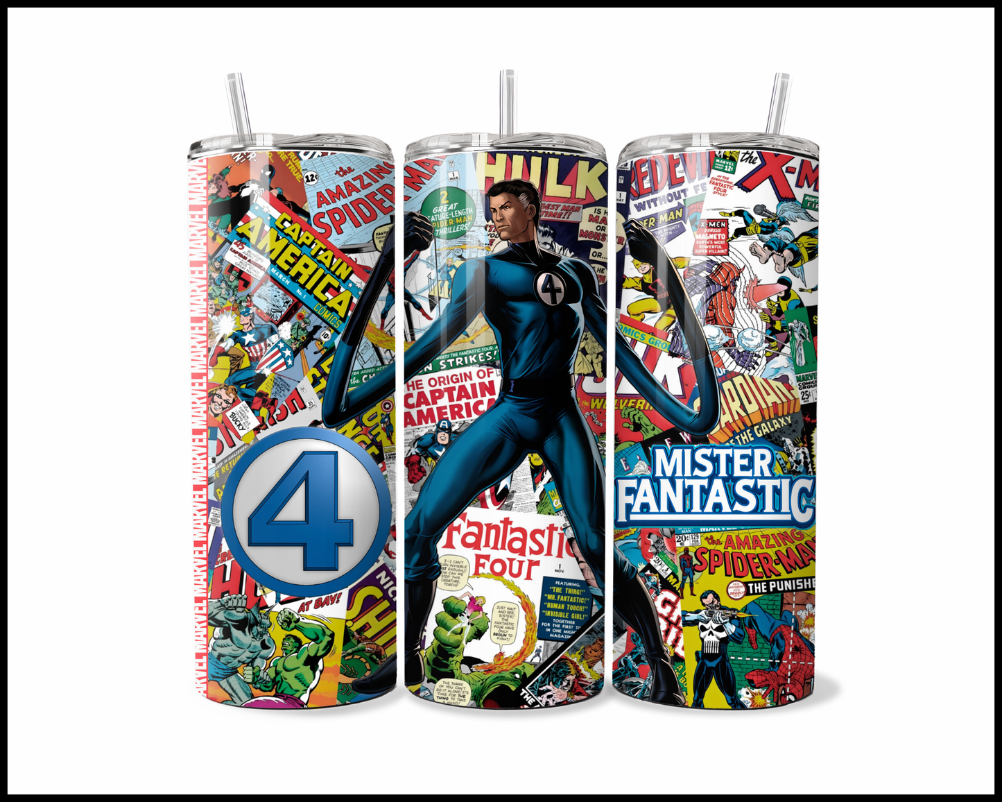 The Malleable Mind - Action-Packed Page-Turner Tumbler (5334)