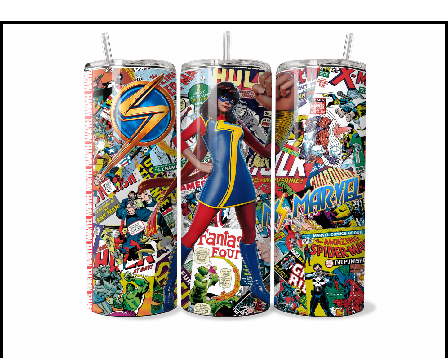 Hard-Light Brawler - Action-Packed Page-Turner Tumbler (5336)
