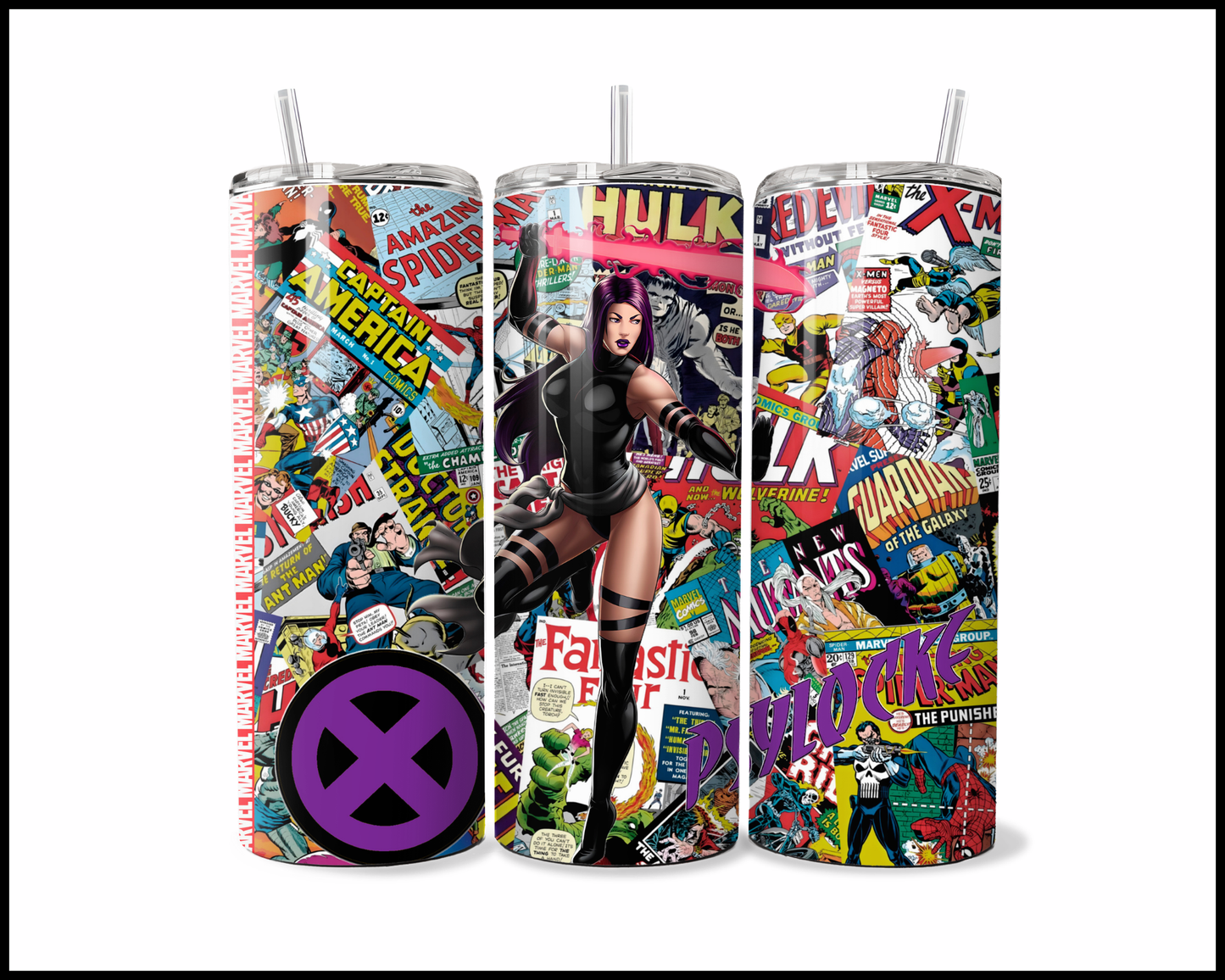 The Amethyst Assassin - Action-Packed Page-Turner Tumbler (5343)