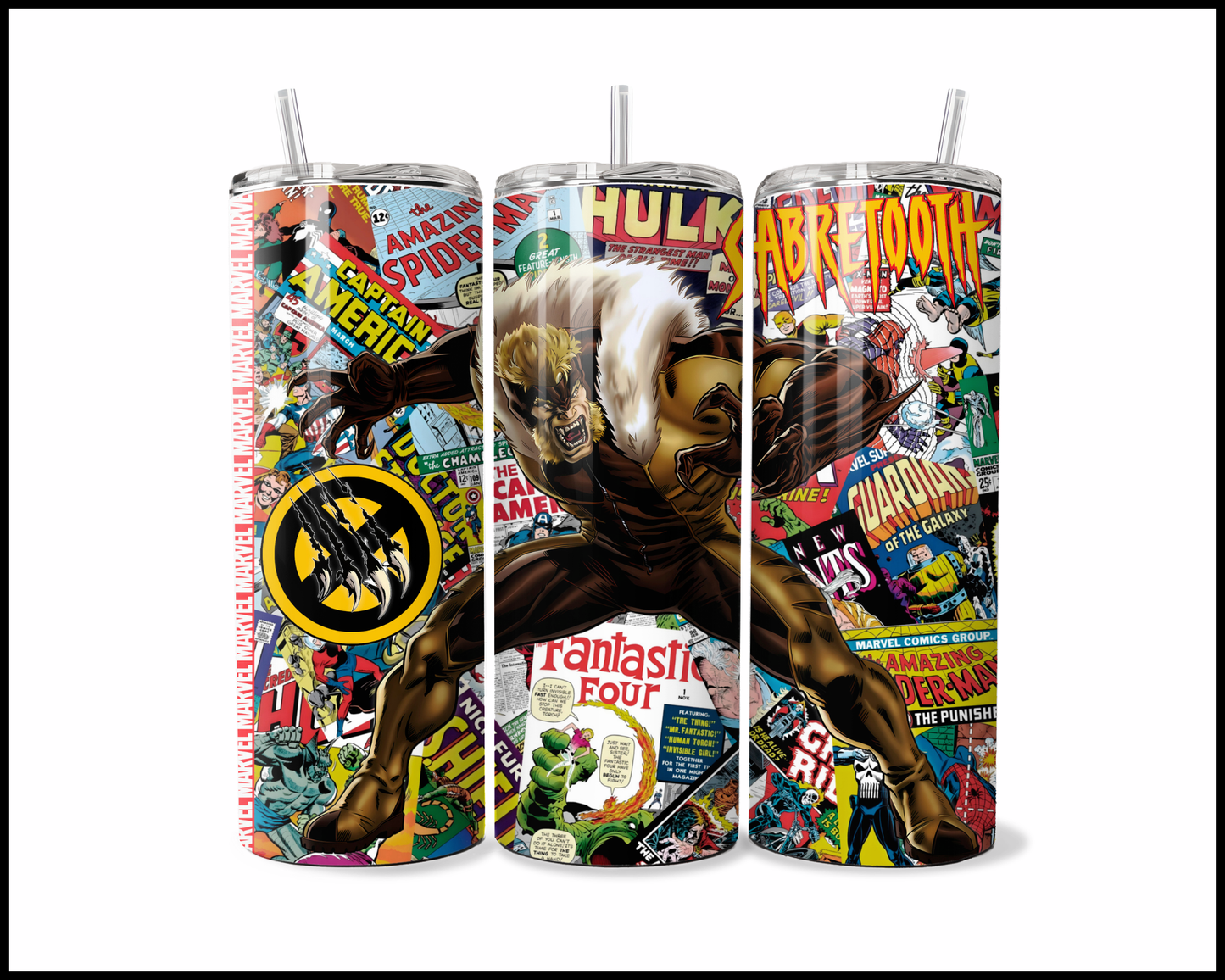 The Feral Apex - Action-Packed Page-Turner Tumbler (5348)