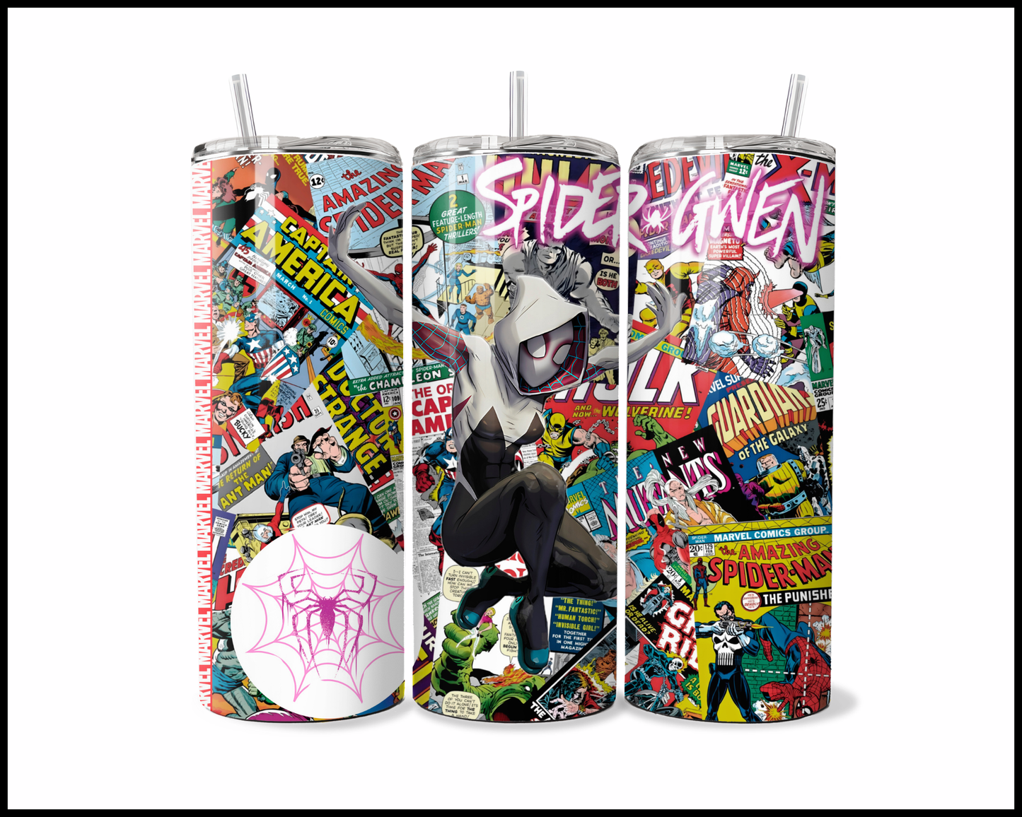 The Neon Spider - Action-Packed Page-Turner Tumbler (5352)
