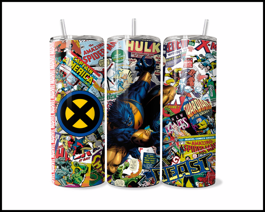 The Simian Scientist – Action-Packed Page-Turner Tumbler (5357)