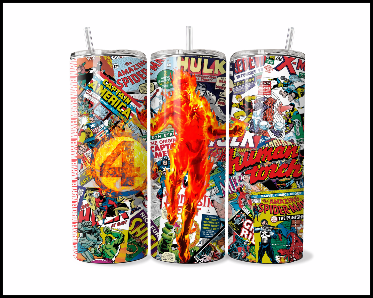 The Infernal Speedster – Action-Packed Page-Turner Tumbler (5358)