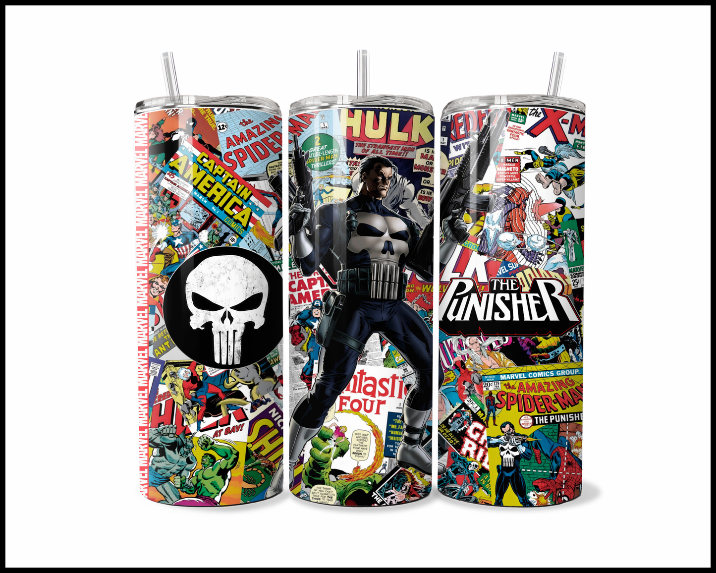 The Grim Executioner – Action-Packed Page-Turner Tumbler (5359)