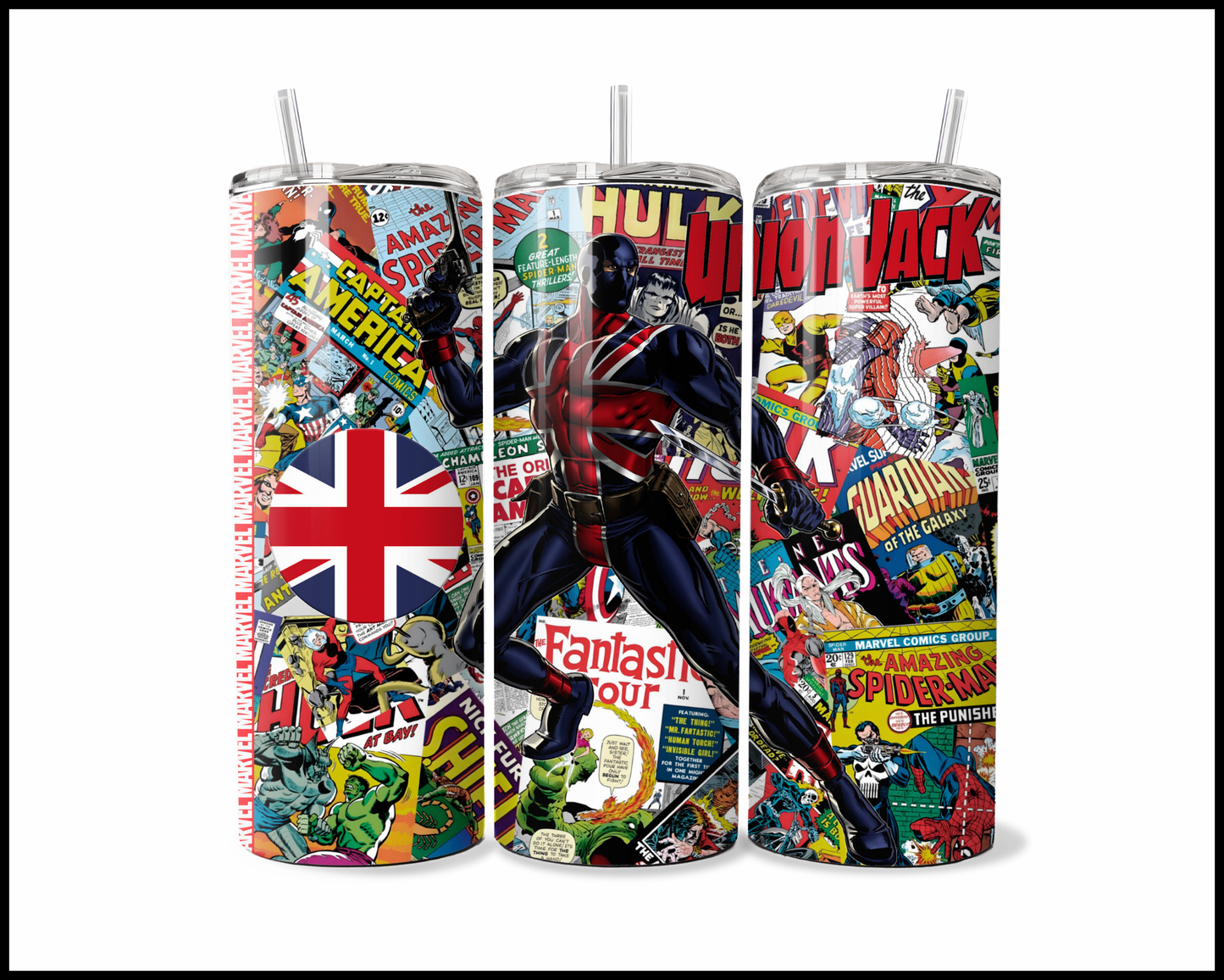 The London Striker – Action-Packed Page-Turner Tumbler (5363)