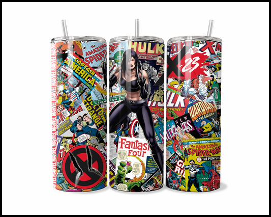 The Twin-Bladed Stalker – Action-Packed Page-Turner Tumbler (5370)