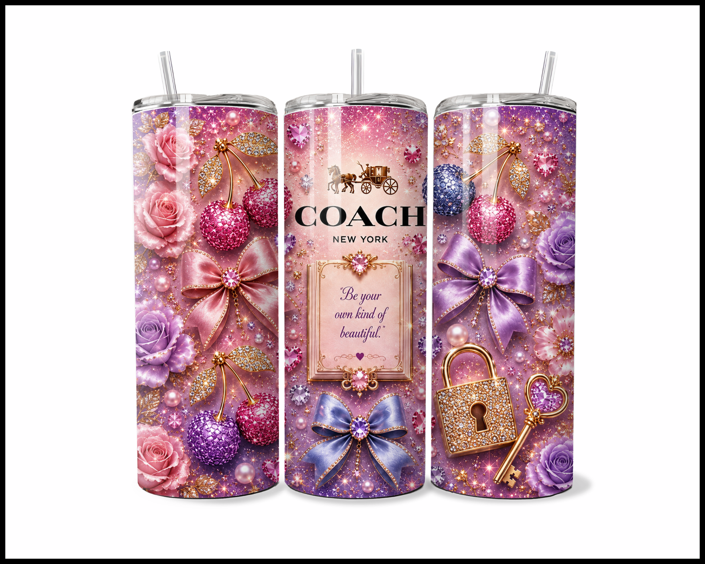 Lock & Key Luxury Tumbler (5446)