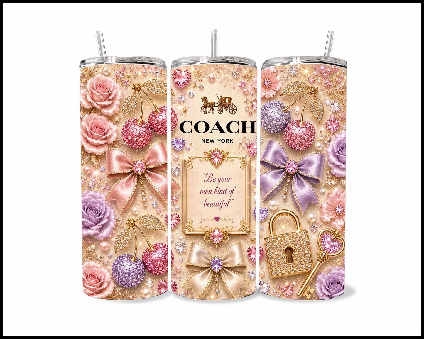 Lock & Key Luxury Tumbler (5452)