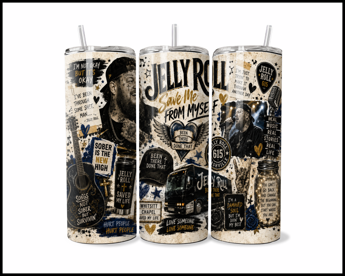 Jelly Roll Tumbler (5462)