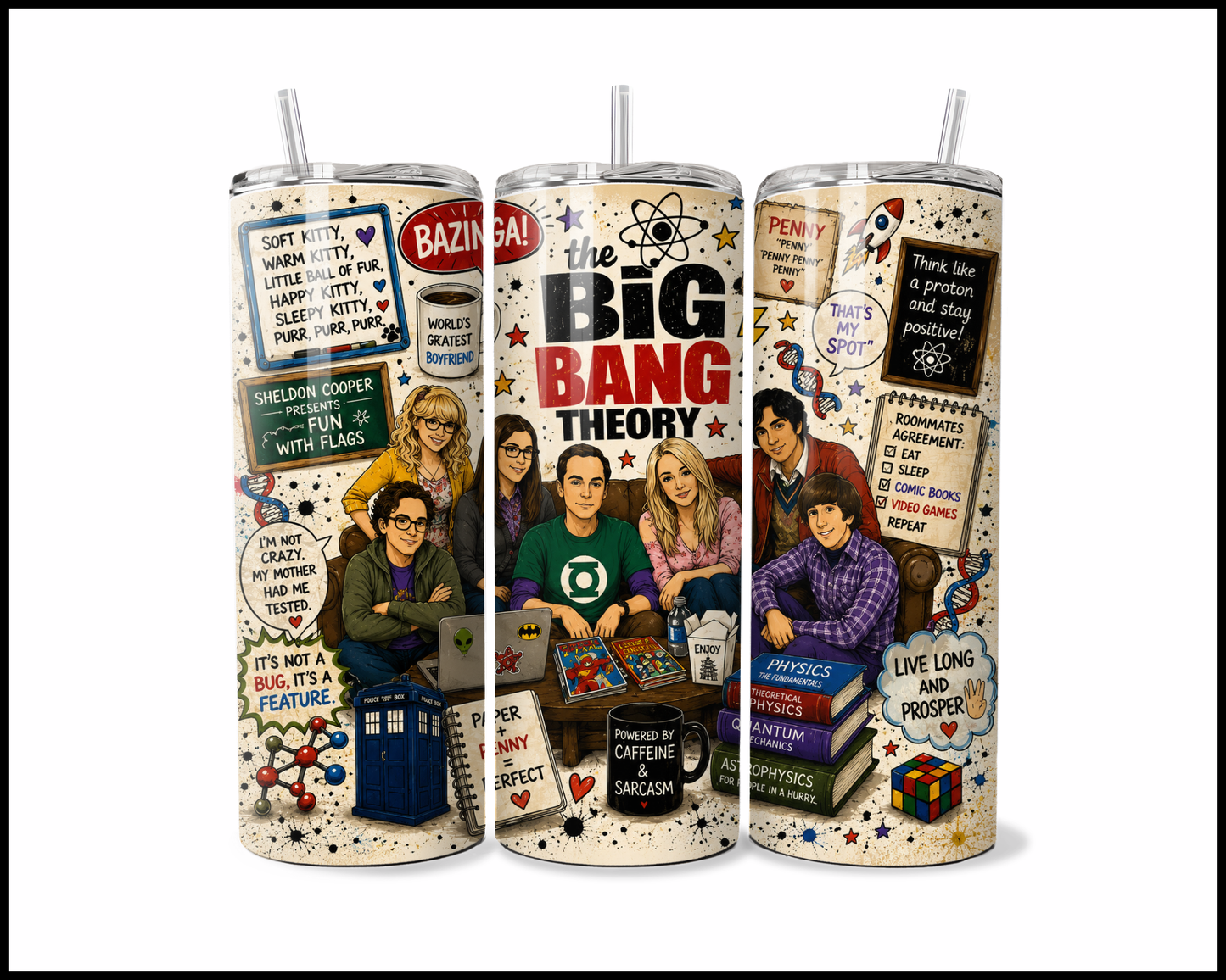 Big Bang Theory Tumbler (5465)