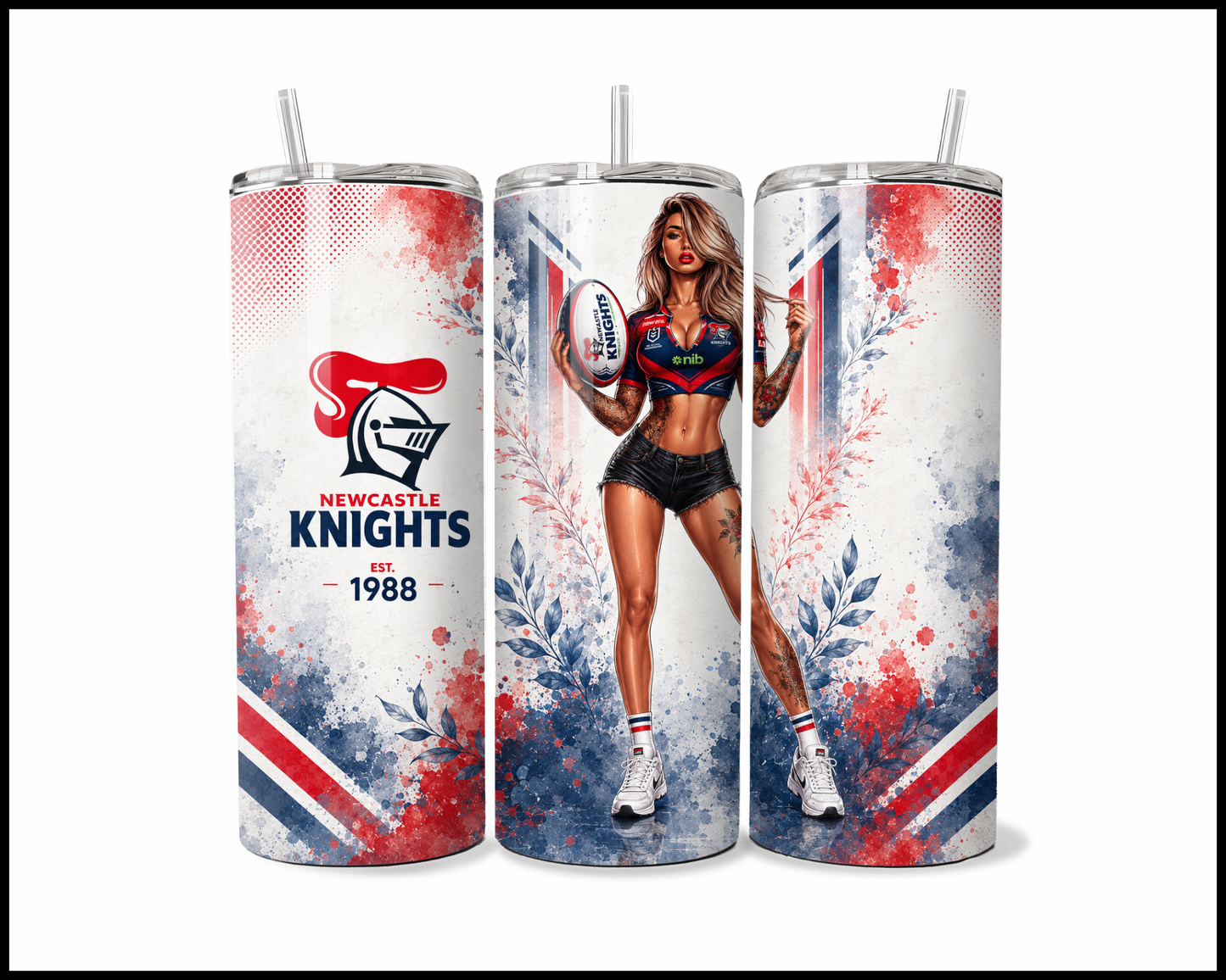 Stainless Steel Tumbler - Newcastle Knights (5498)