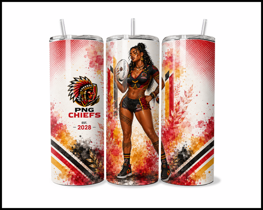 Stainless Steel Tumbler - PNG Chiefs (5503)