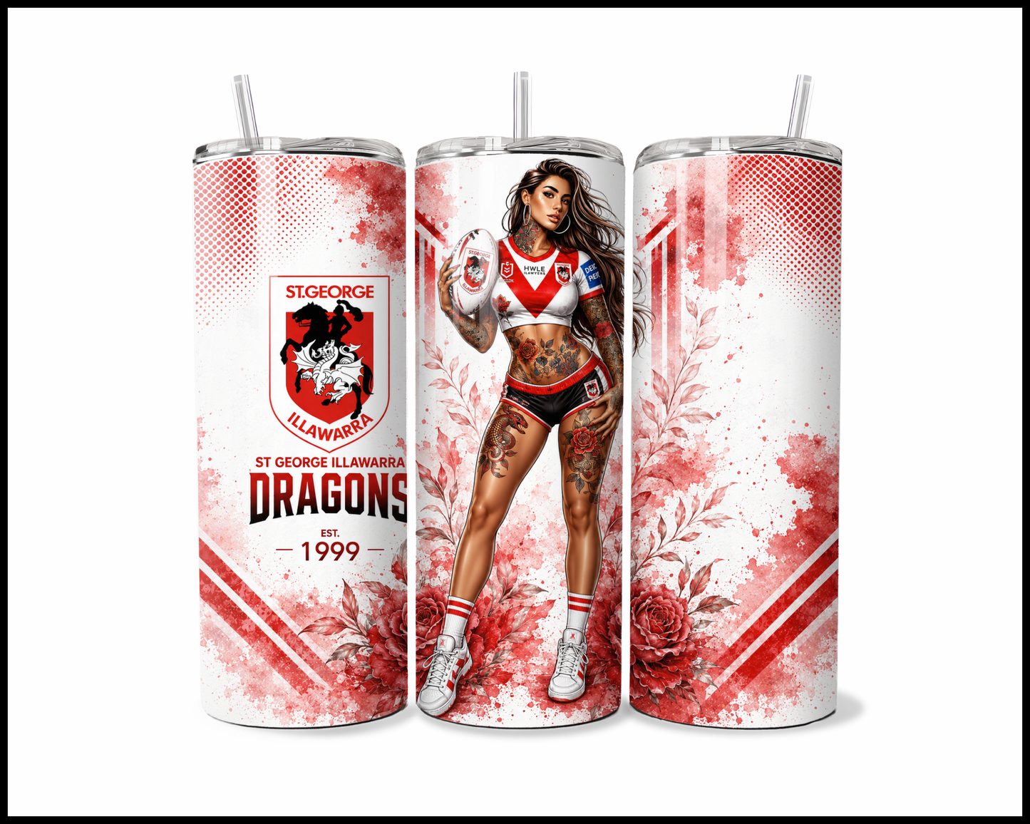 Stainless Steel Tumbler - St George Dragons (5506)