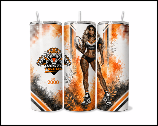 Stainless Steel Tumbler - West Tigers (5508)