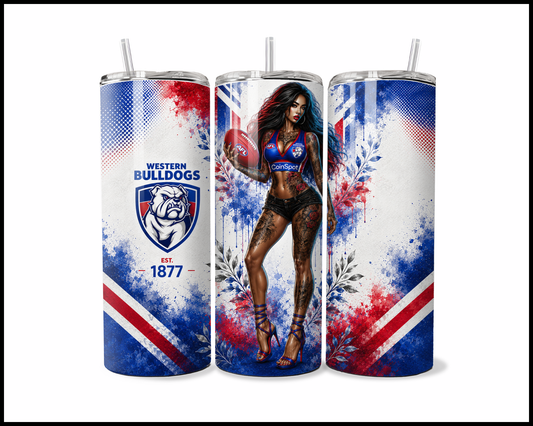 Stainless Steel Tumbler - Western Bulldogs (5526)