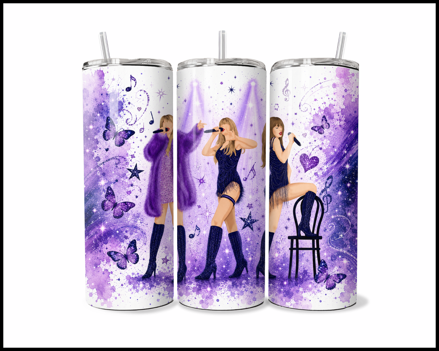 Taylor Swift Stainless Steel Tumbler (5544)