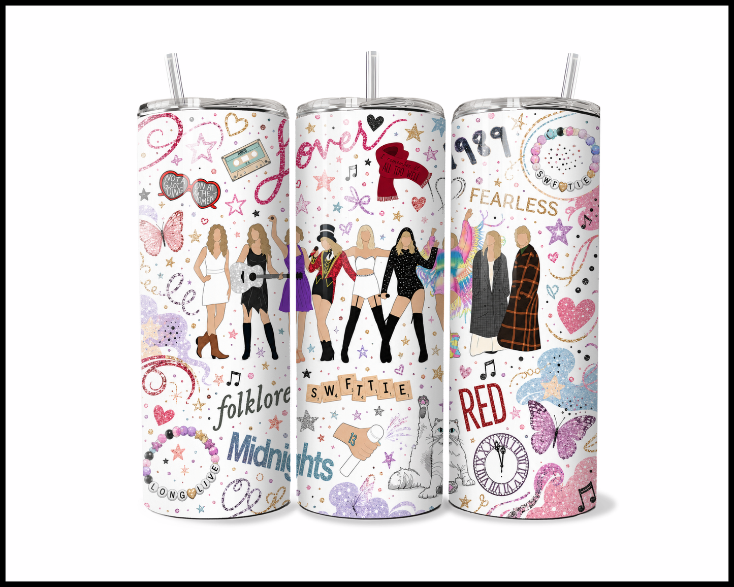 Taylor Swift Stainless Steel Tumbler (5545)