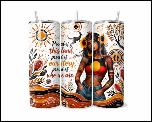 Aboriginal Pride Stainless Steel Tumbler (5556)