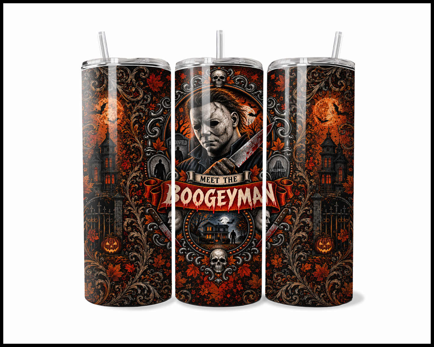 Sinister Sips - Michael Myers Stainless Steel Tumbler (5614)