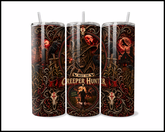 Sinister Sips - The Creeper  Stainless Steel Tumbler (5623)