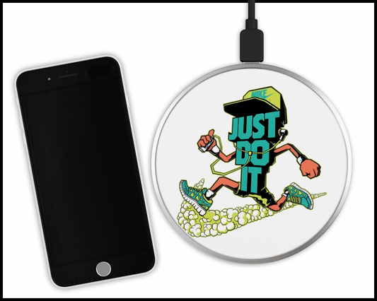 Just Do It Inspired Sublimated Wireless Phone Charger (356)