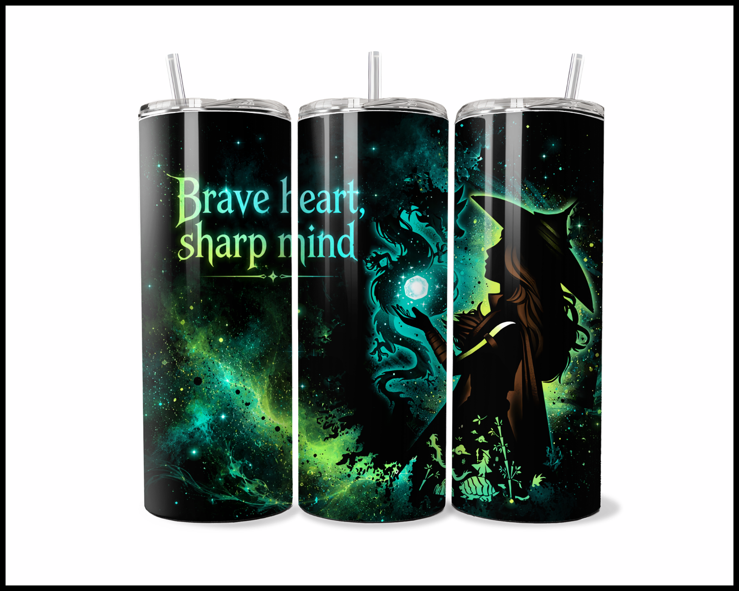 Midnight Magic -Raya and the Last Dragon Inspired Stainless Steel Tumbler (5715)
