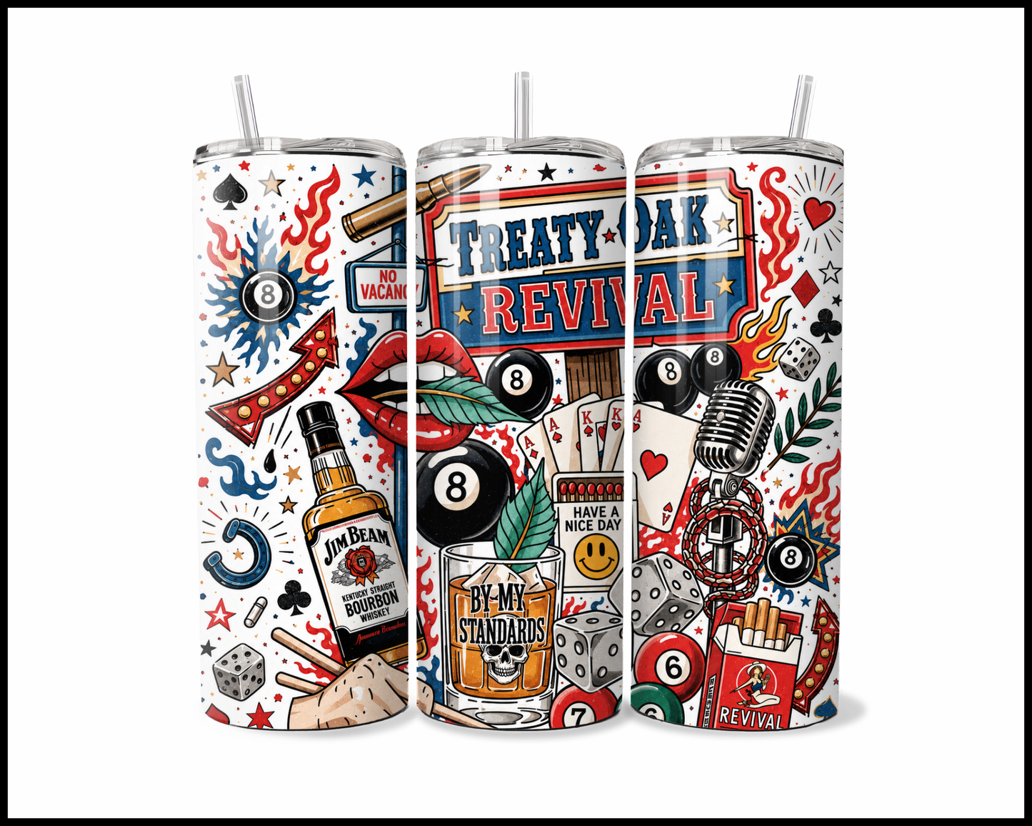 Treaty Oak Revival Stainless Steel Tumbler (5767)