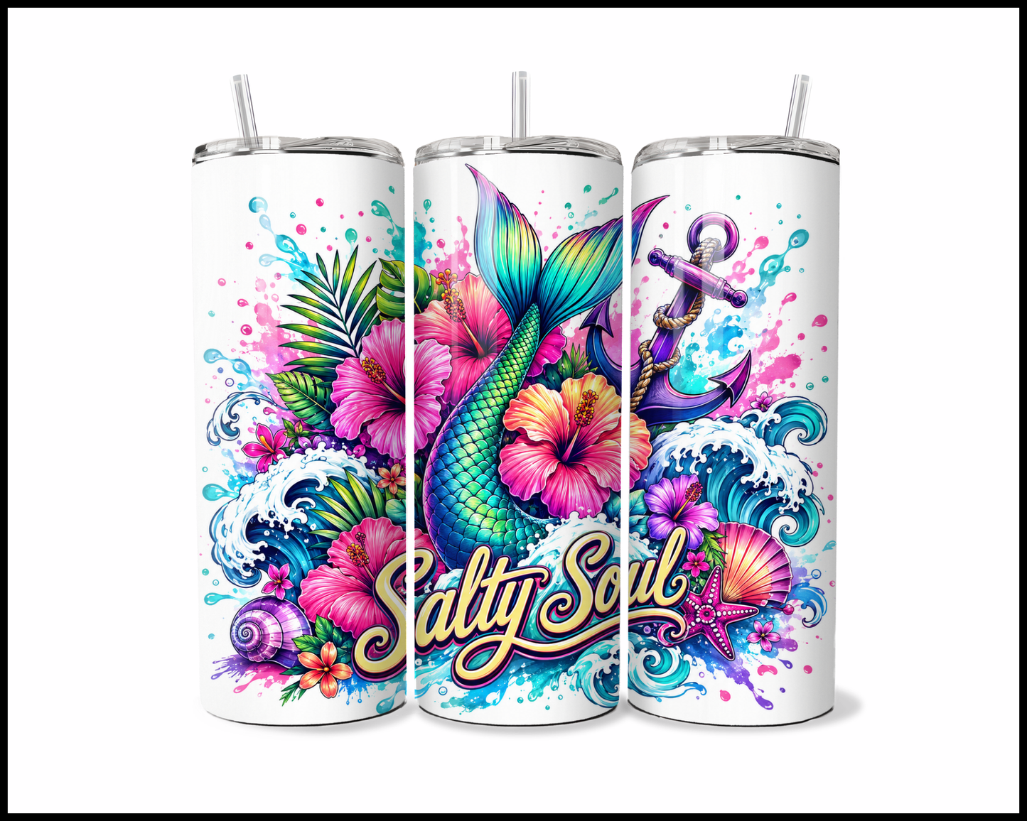 Salty Soul Stainless Steel Tumbler (5771)