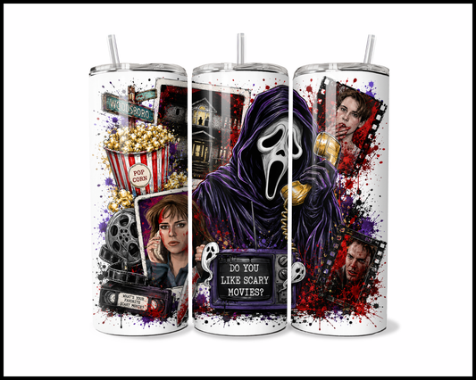Scream Inspired Stainless Steel Tumbler (5774)