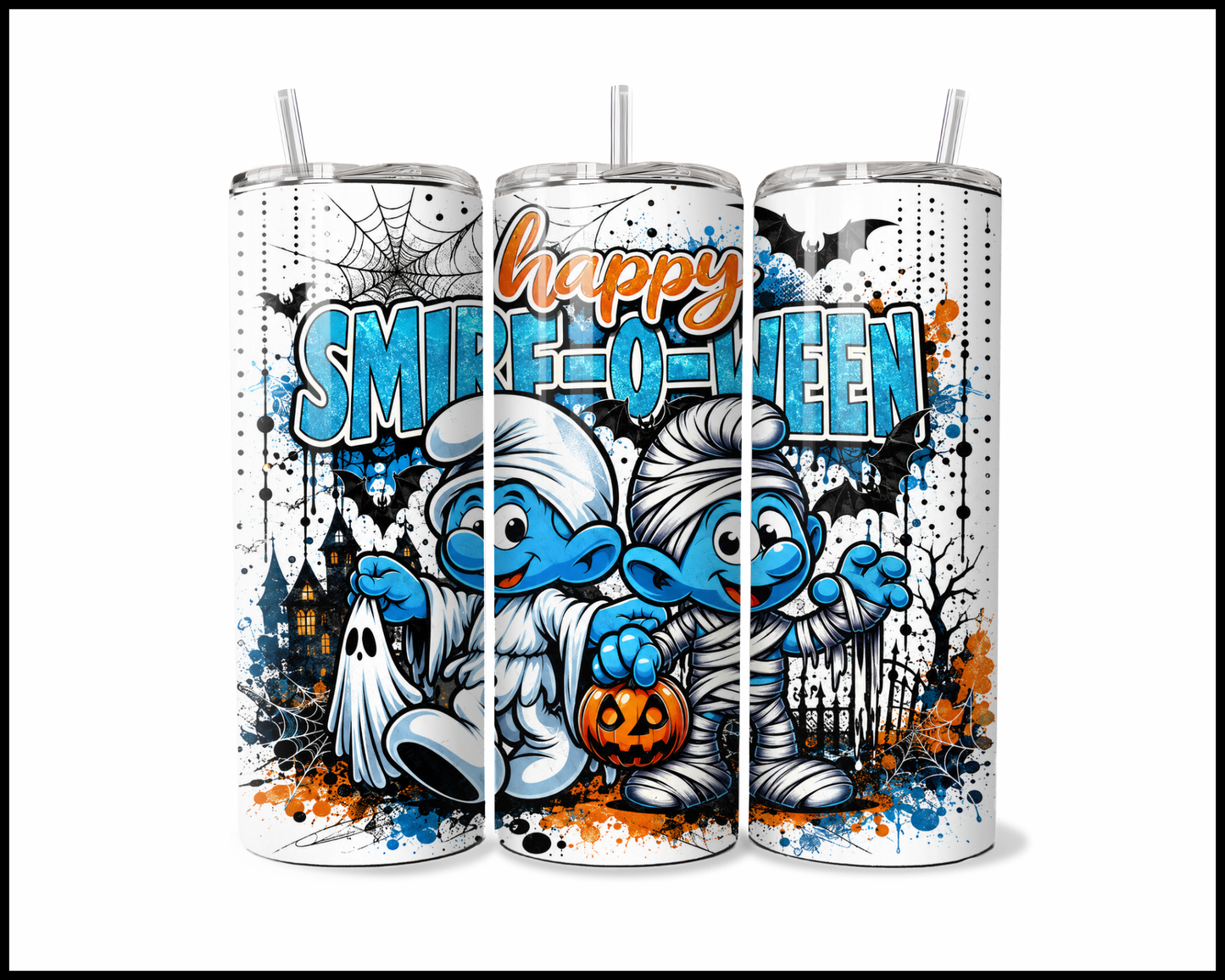 Happy Smirfoween Stainless Steel Tumbler (5779)