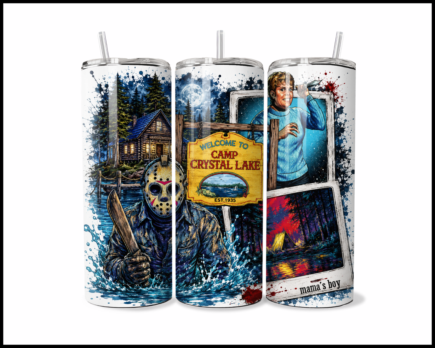 Friday The 13th Inspired Stainless Steel Tumbler (5783)