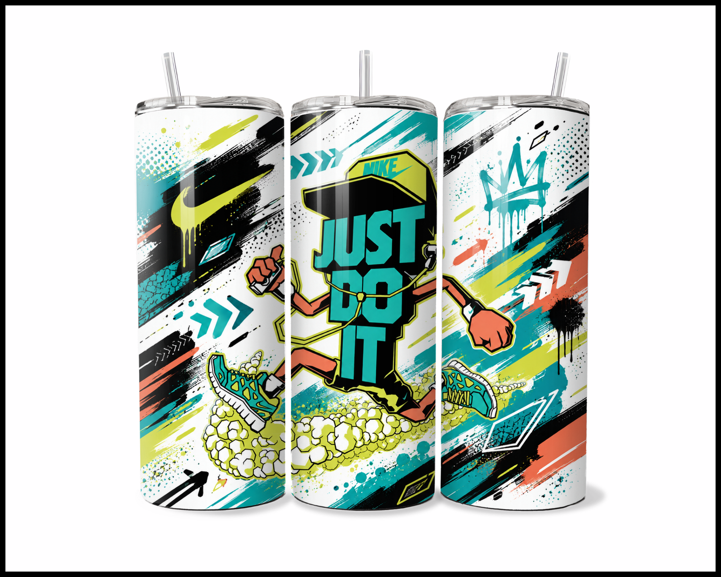 Just Do It Stainless Steel Tumbler (5785)