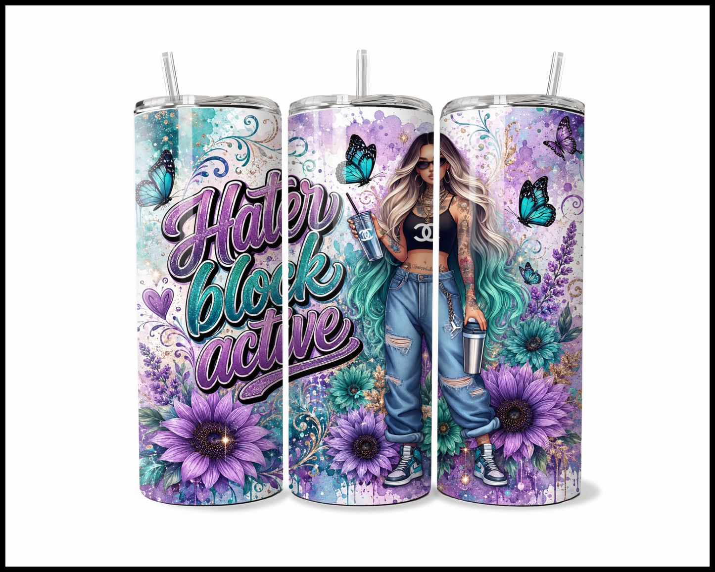 Hater Block Active Stainless Steel Tumbler (5797)