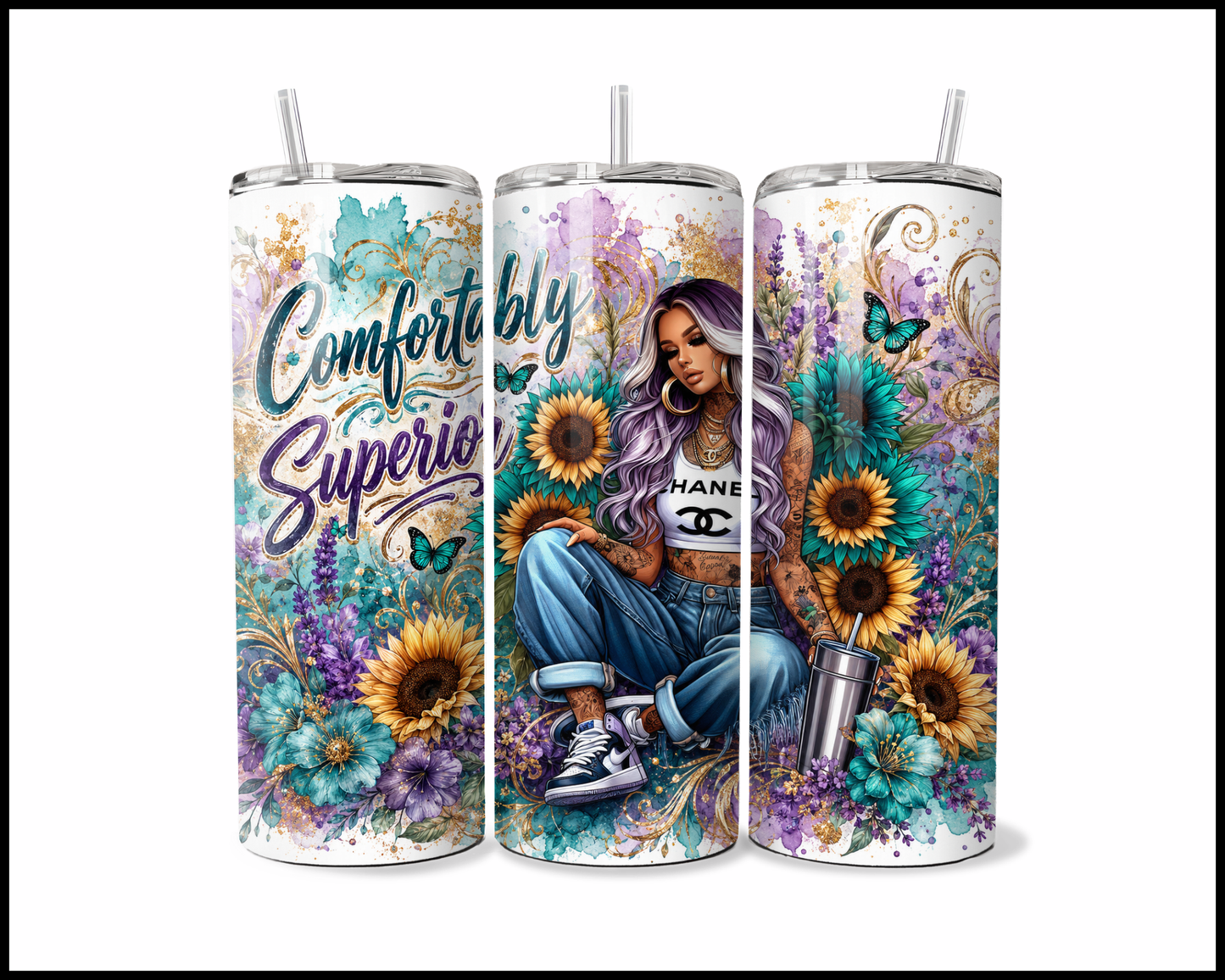 Comfortably Superior Stainless Steel Tumbler (5798)