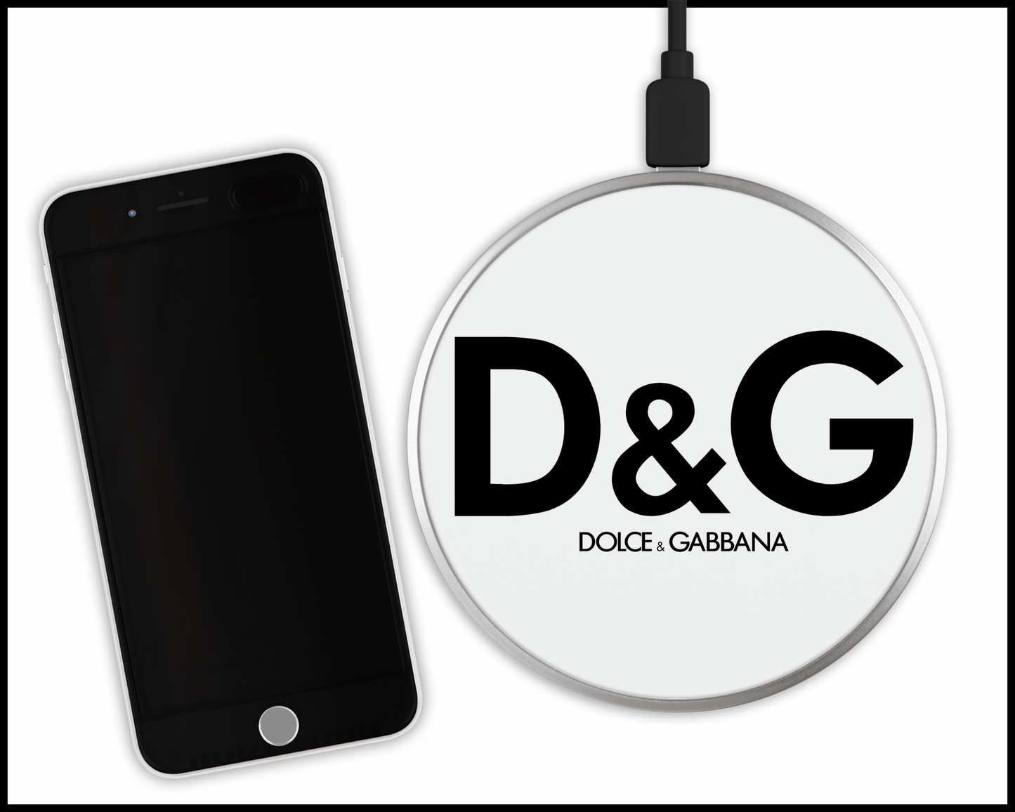 Dolce & Gabbana Inspired Sublimated Wireless Phone Charger (357)