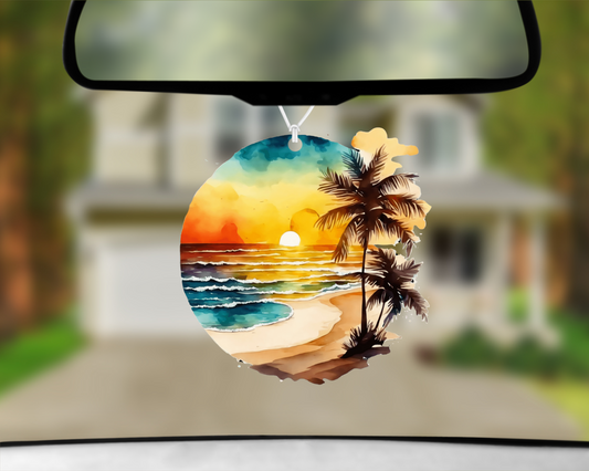 Summer Love Car Air Freshener