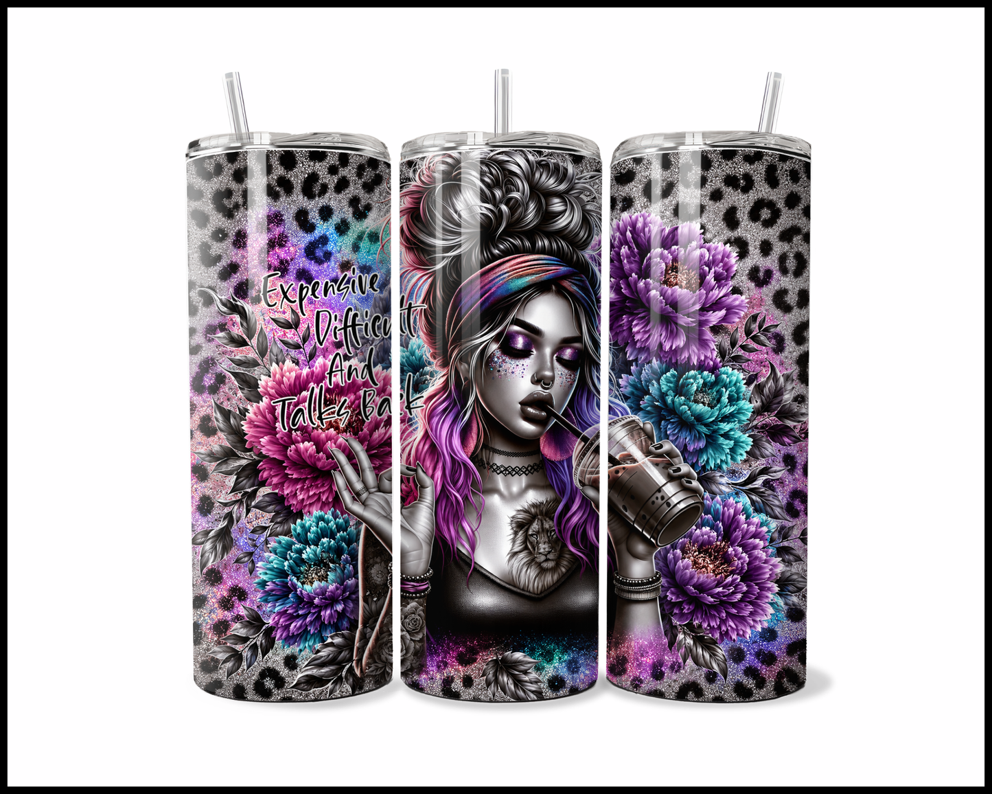 Expensive, Difficult and Talks Back Stainless Steel Tumbler (5806)
