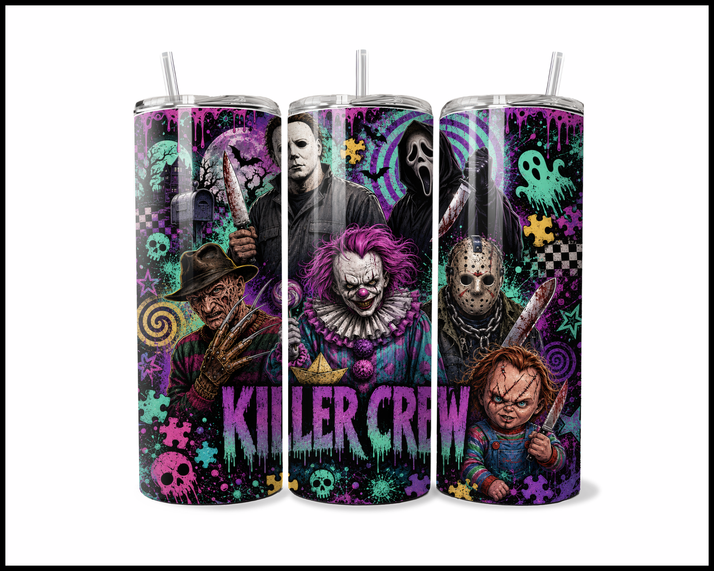 Killer Crew Stainless Steel Tumbler (5883)