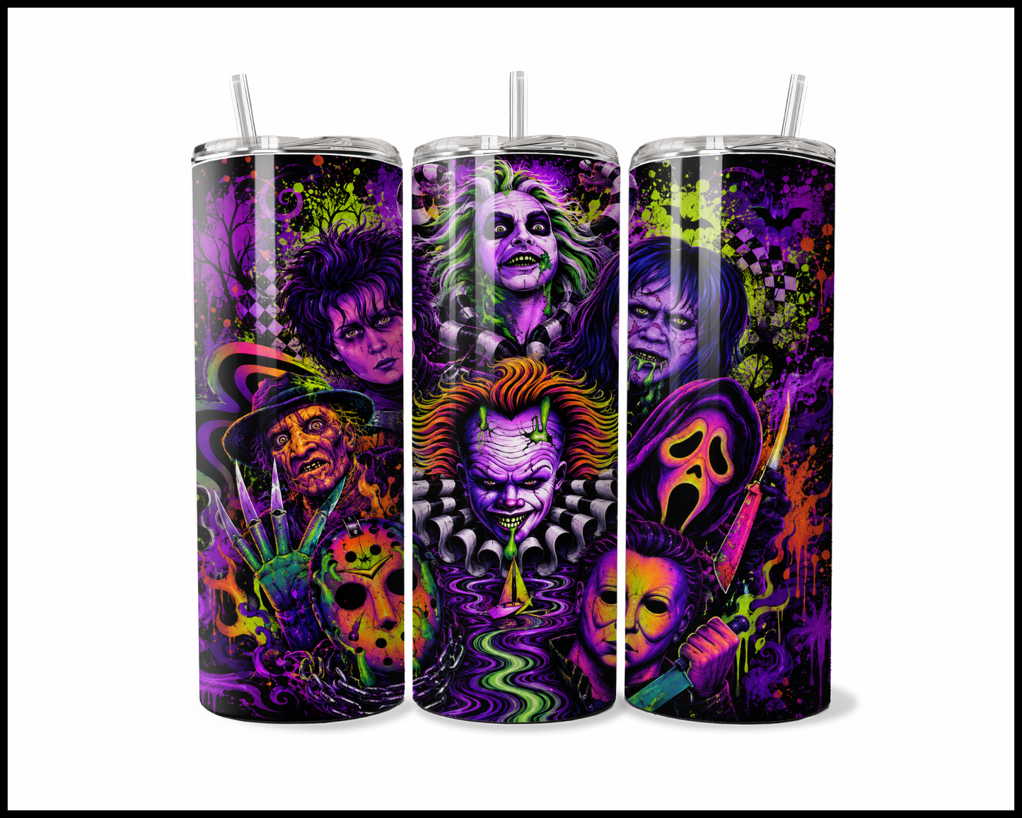 Bad Vibes Only Stainless Steel Tumbler (5890)