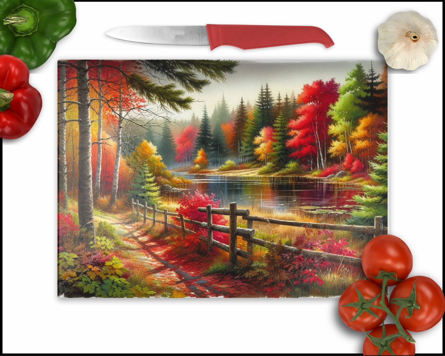 Riverview Sublimated Cutting Board (118)