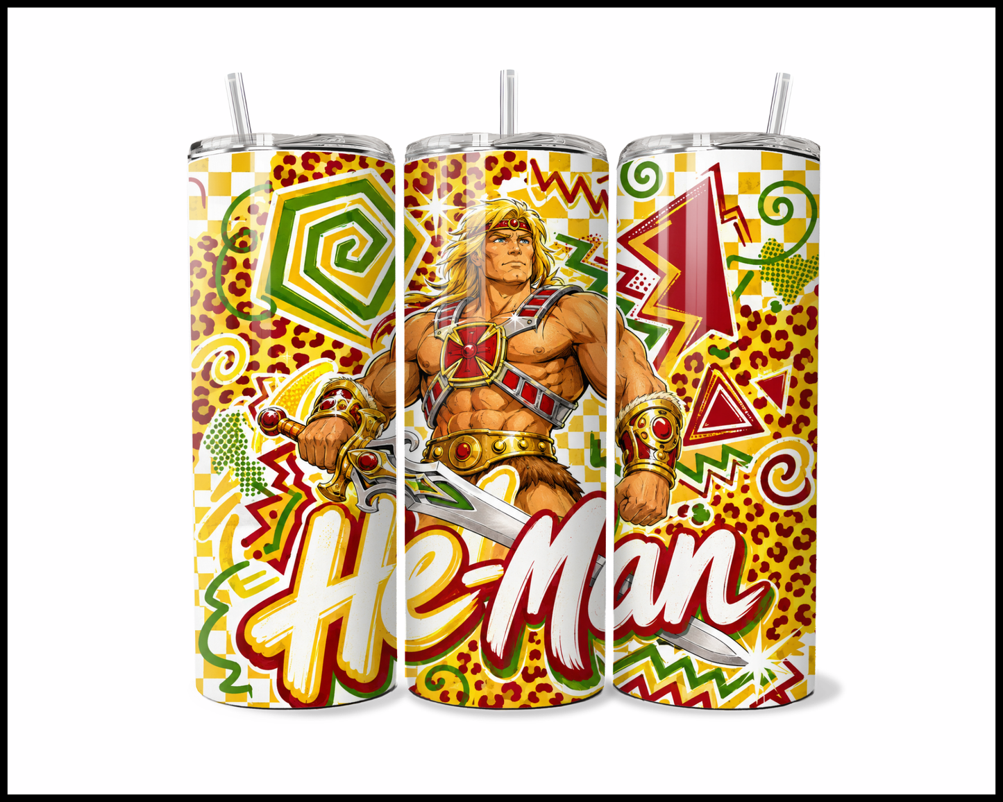 He-Man Inspired Stainless Steel Tumbler (5907)
