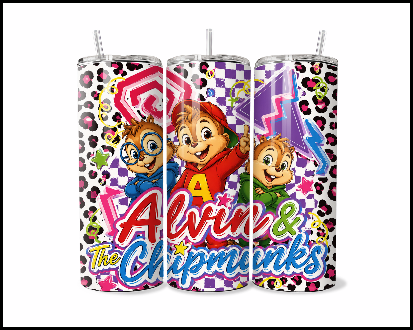 Alvin & The Chipmunks Inspired Stainless Steel Tumbler (5915)