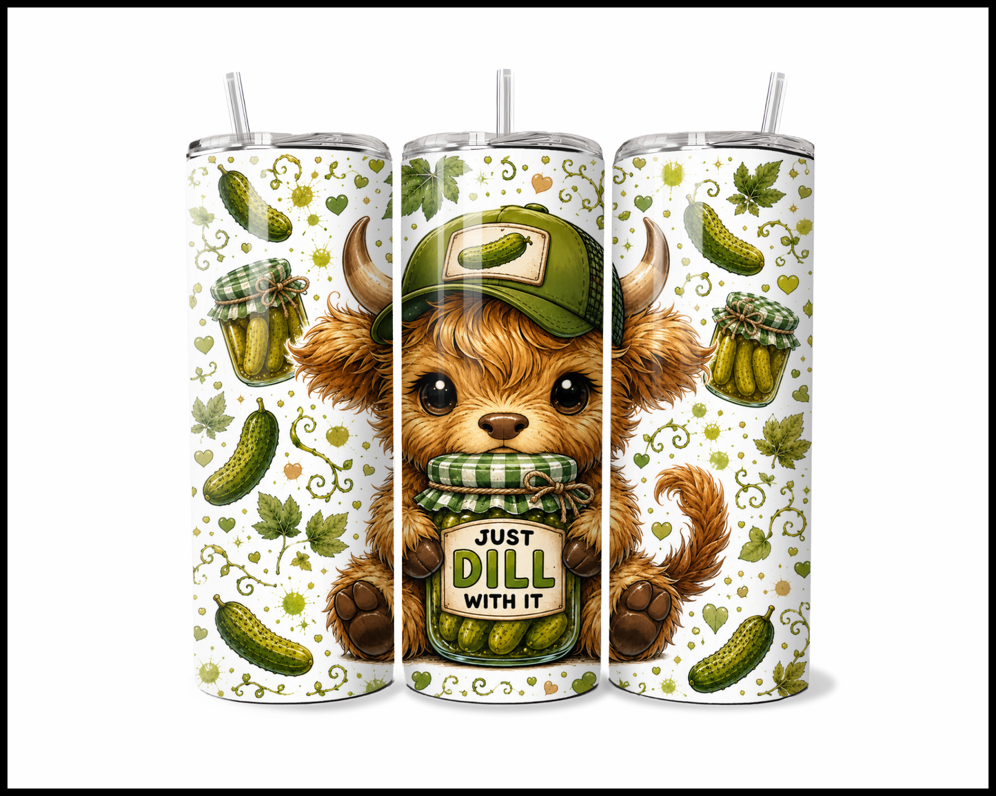 Just Dill With It Stainless Steel Tumbler (5918)