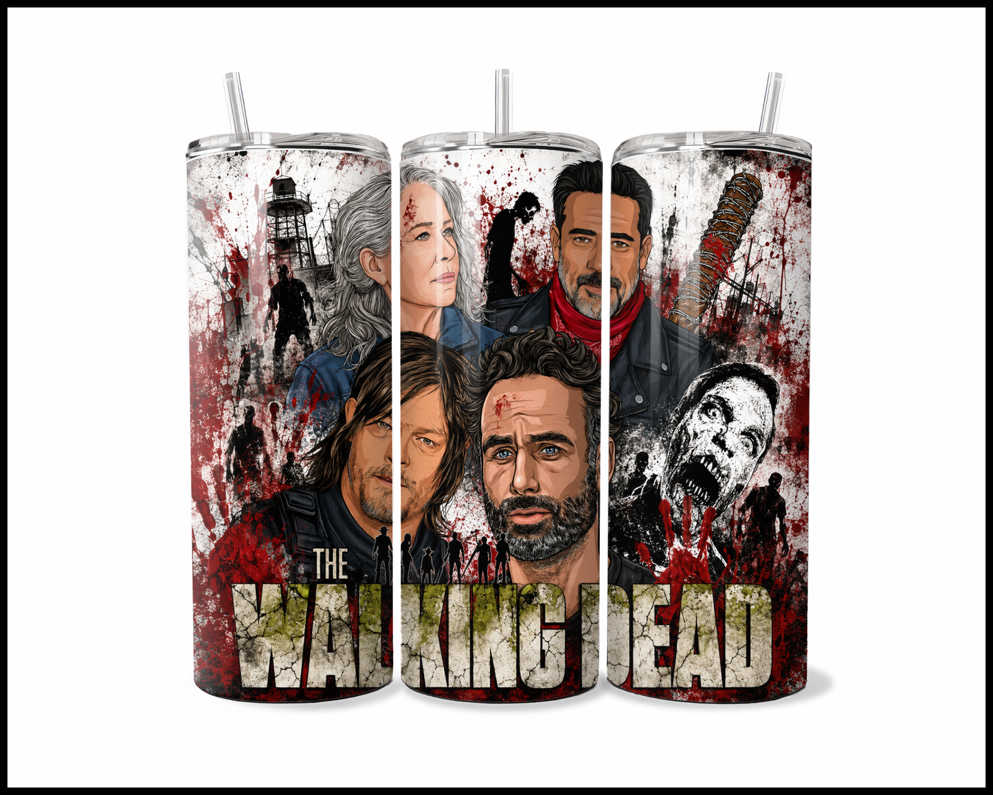 The Walking Dead Inspired Stainless Steel Tumbler (5924)