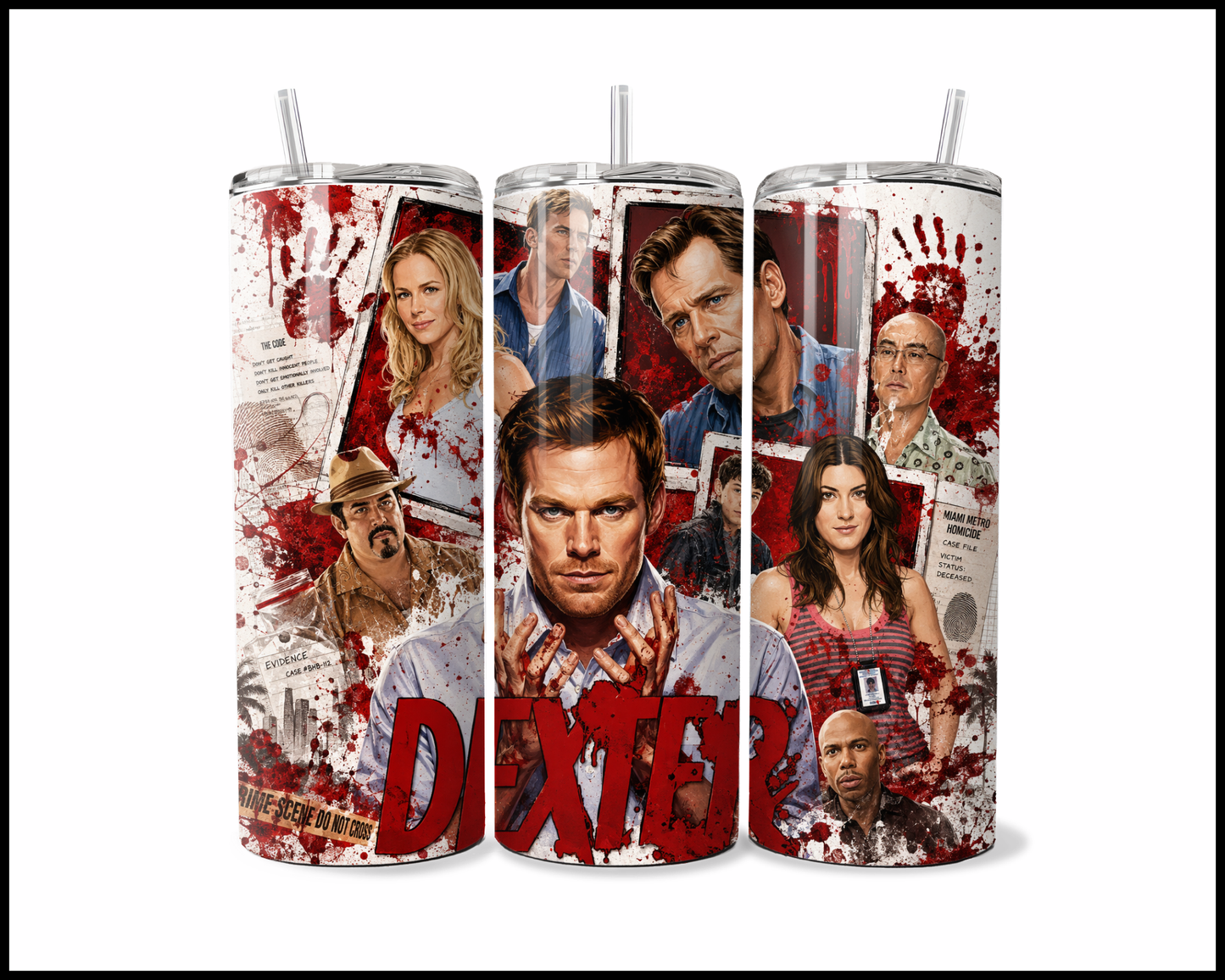 Dexter Inspired Stainless Steel Tumbler (5939)