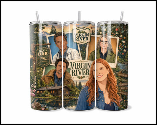 Virgin River Inspired Stainless Steel Tumbler (5942)