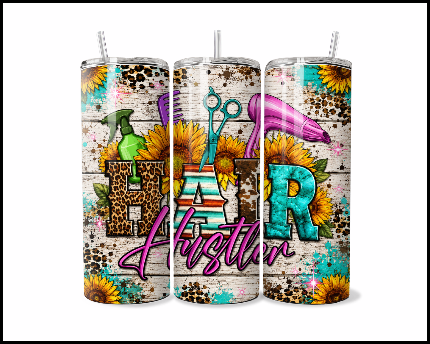 Hair Hustler Stainless Steel Tumbler (5943)