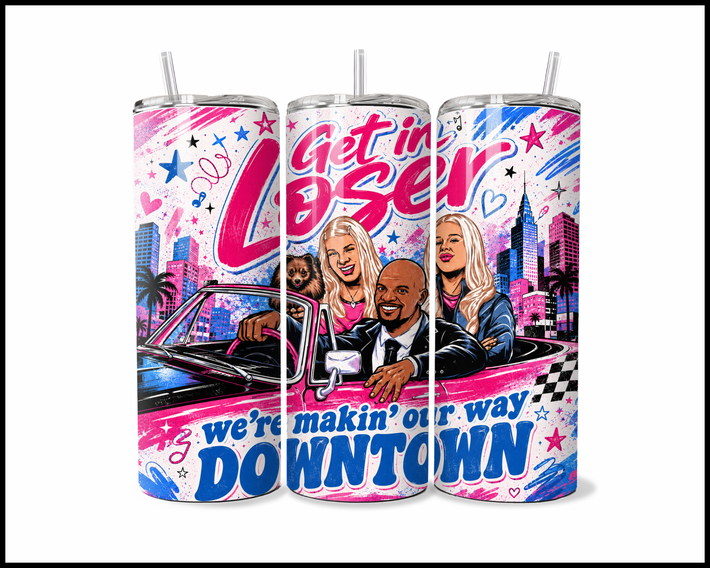 White Chicks Inspired Stainless Steel Tumbler (5945)