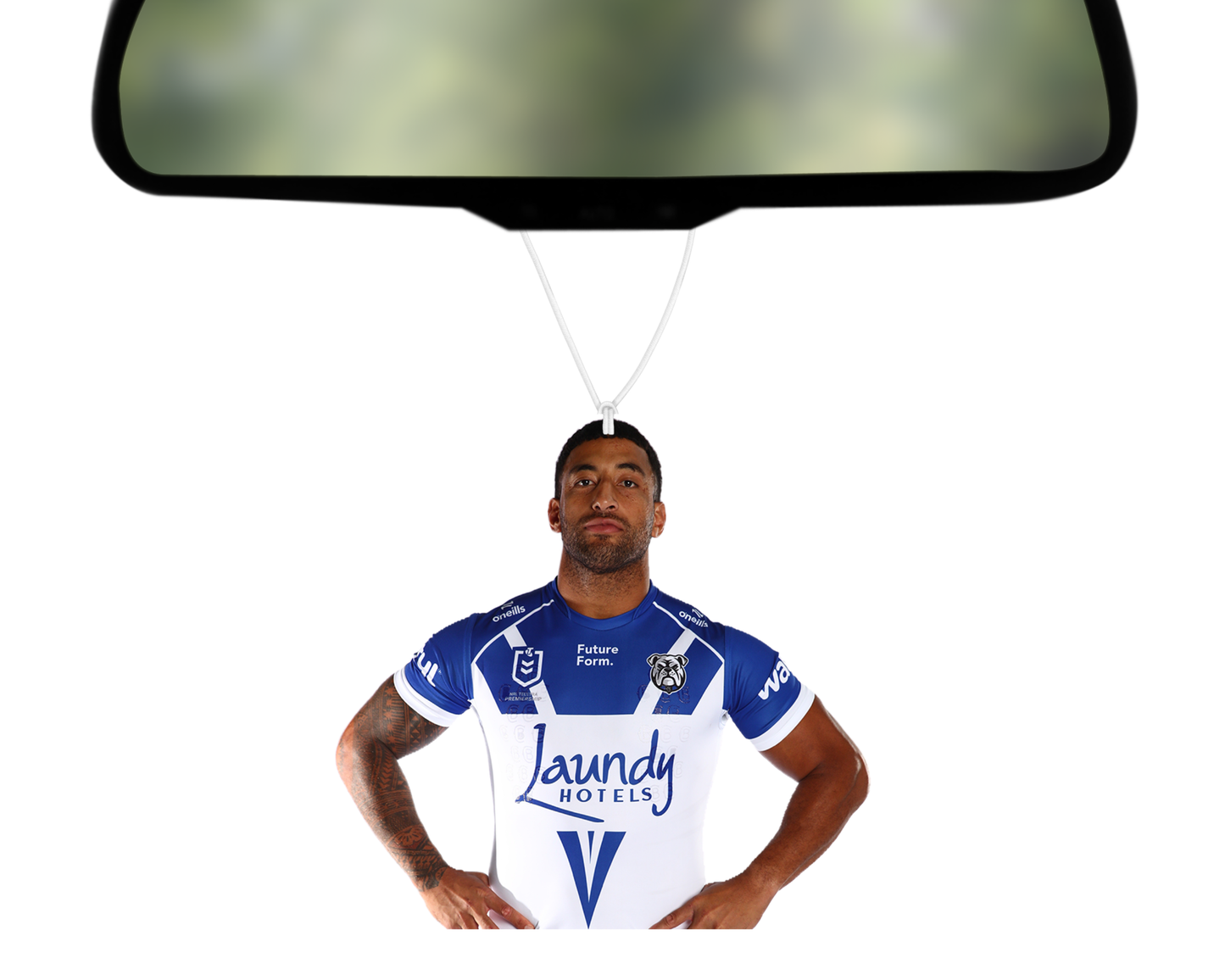 2026 Team Photo - Viliame Kikau Car Air Freshener