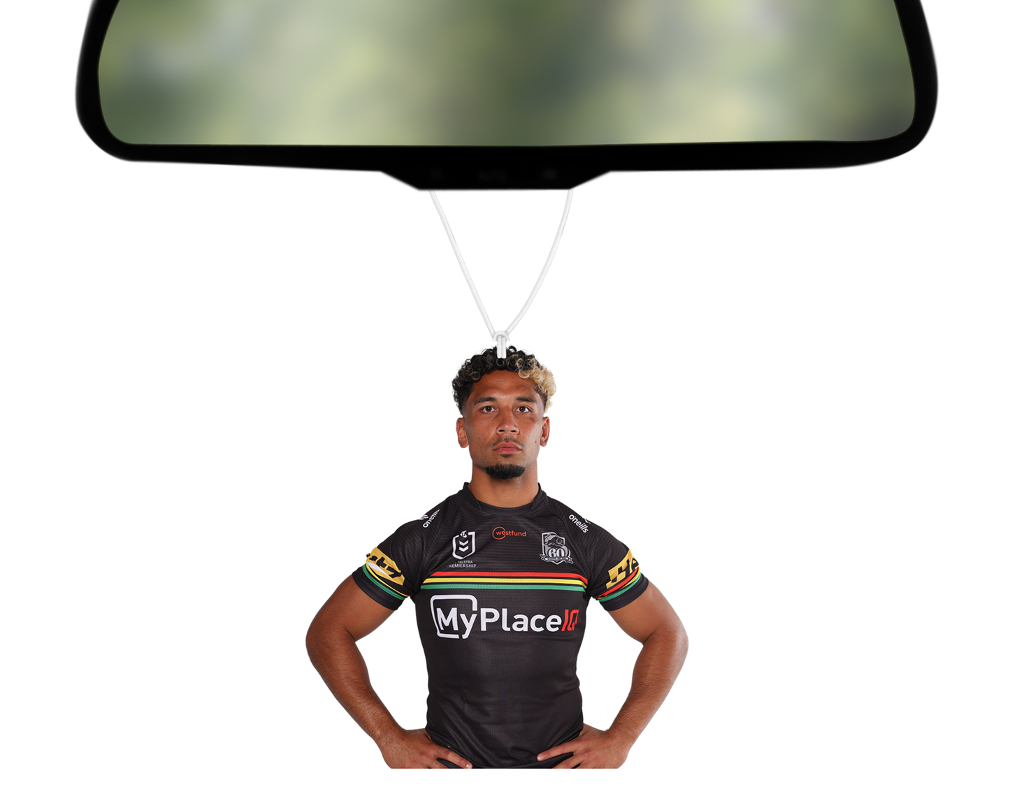 2026 Team Photo - Izack Tago Car Air Freshener